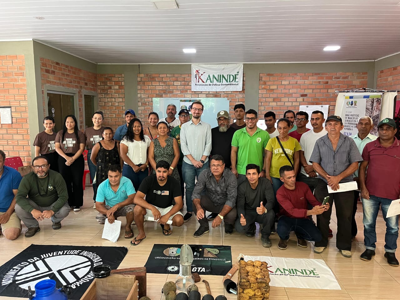 Oficina fortalece cadeia da borracha e gestão territorial em Rondônia